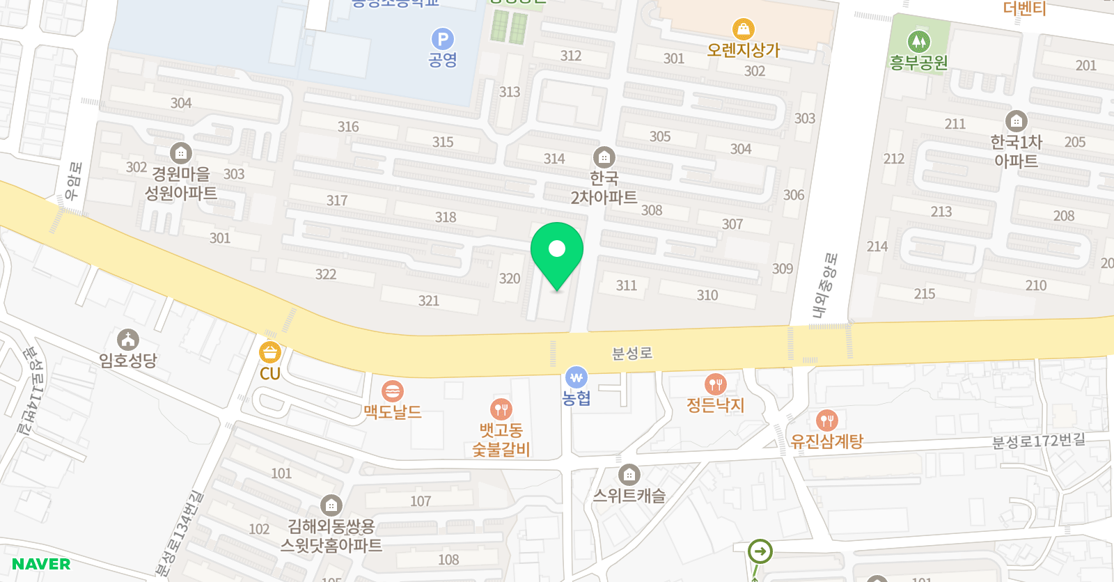 더피아노 음악교습소 위치