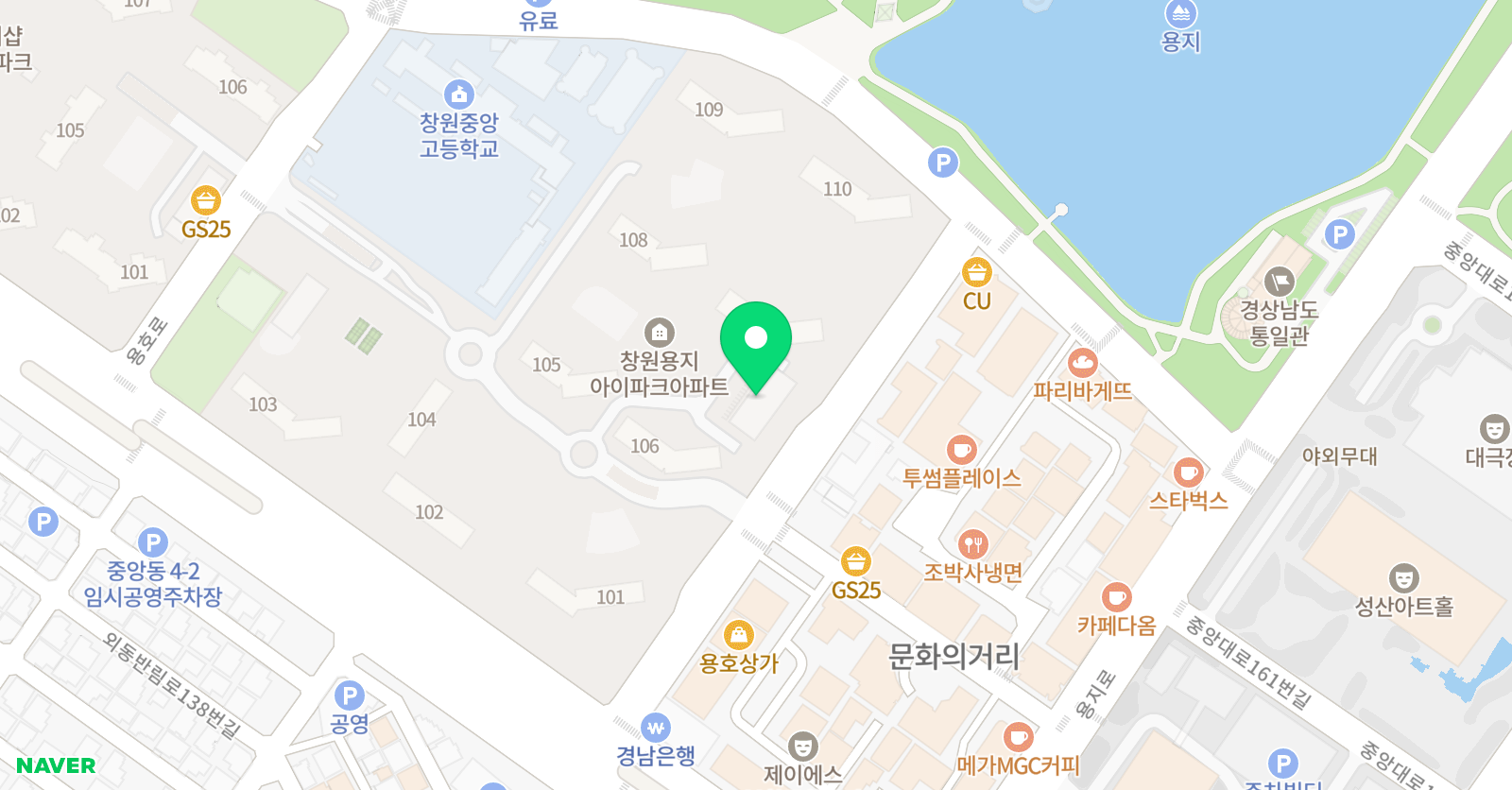 인바나아트 미술학원 위치
