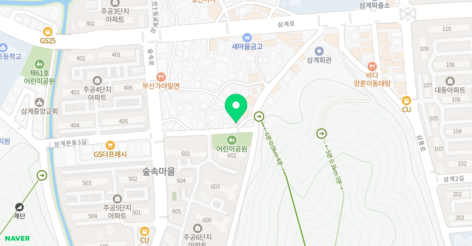 잭과콩나무 미술학원 위치