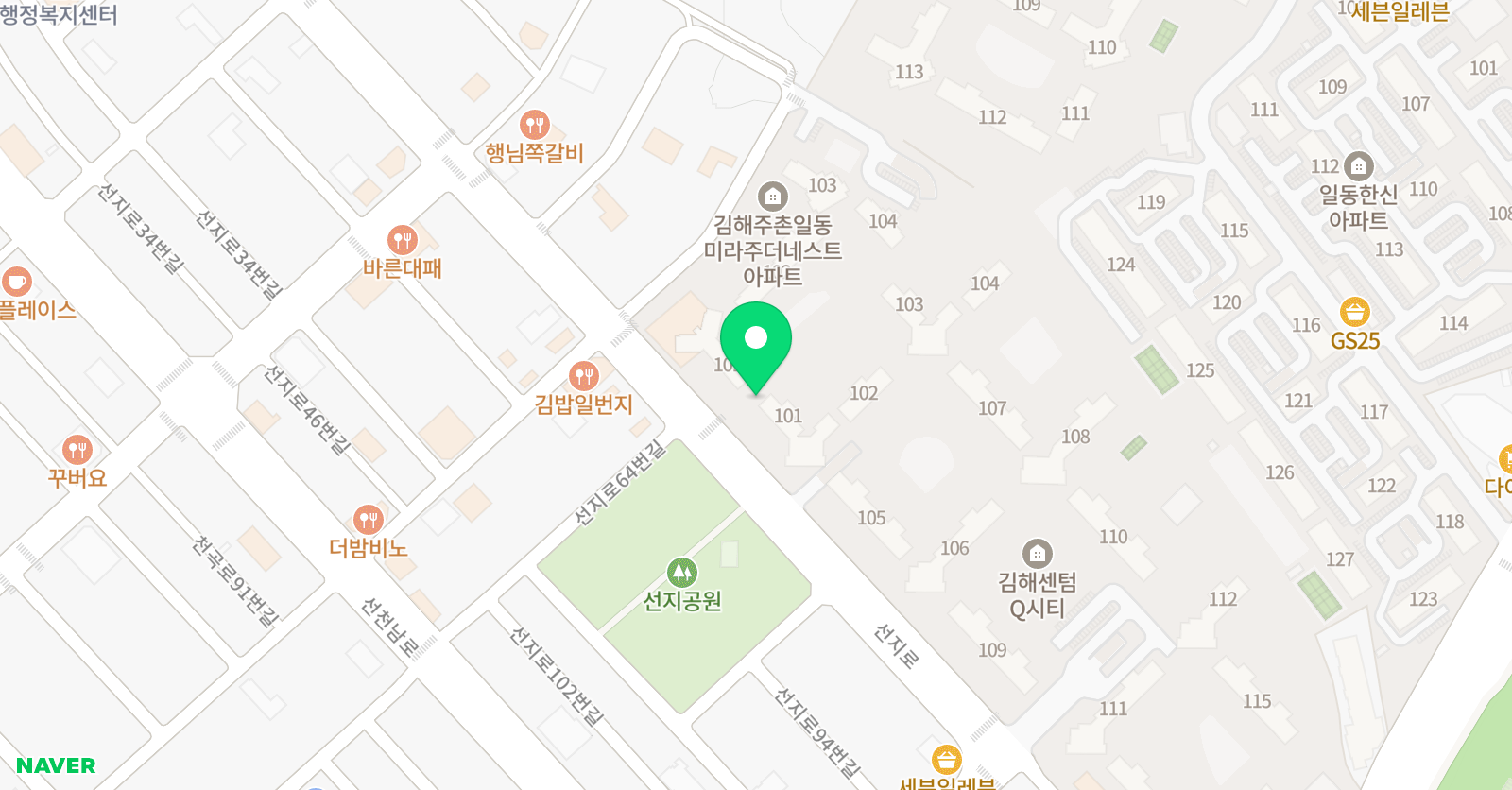 기탄 사고력교실 주촌일동미라주점 위치