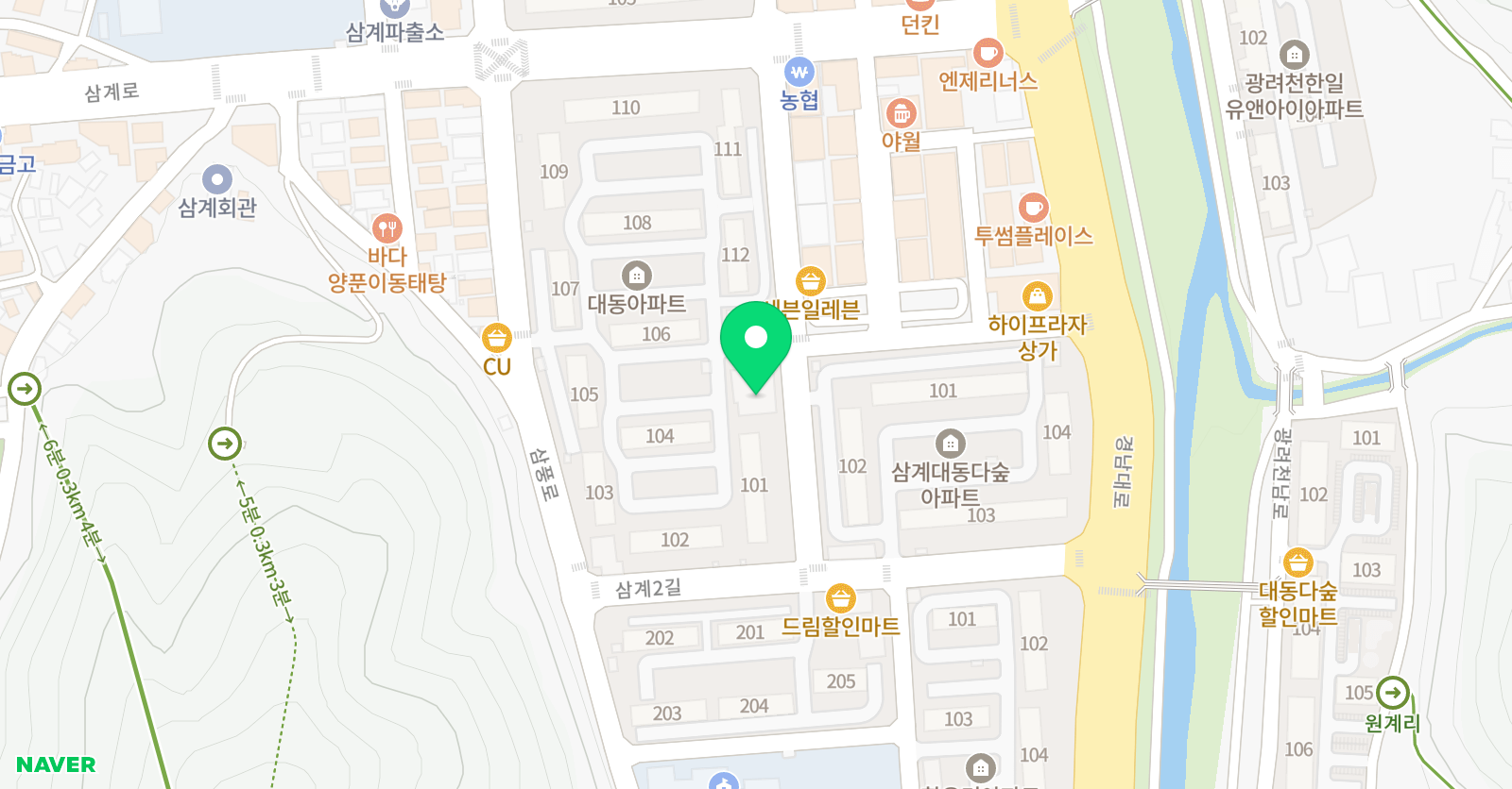 토우드 영어교습소 위치