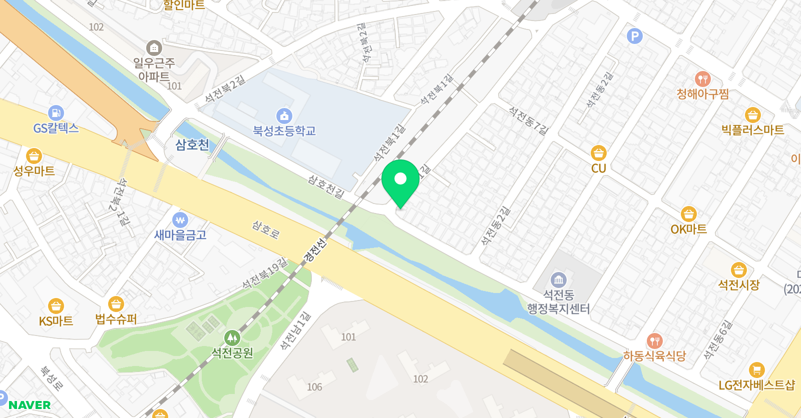 세진 영어전문학원 위치