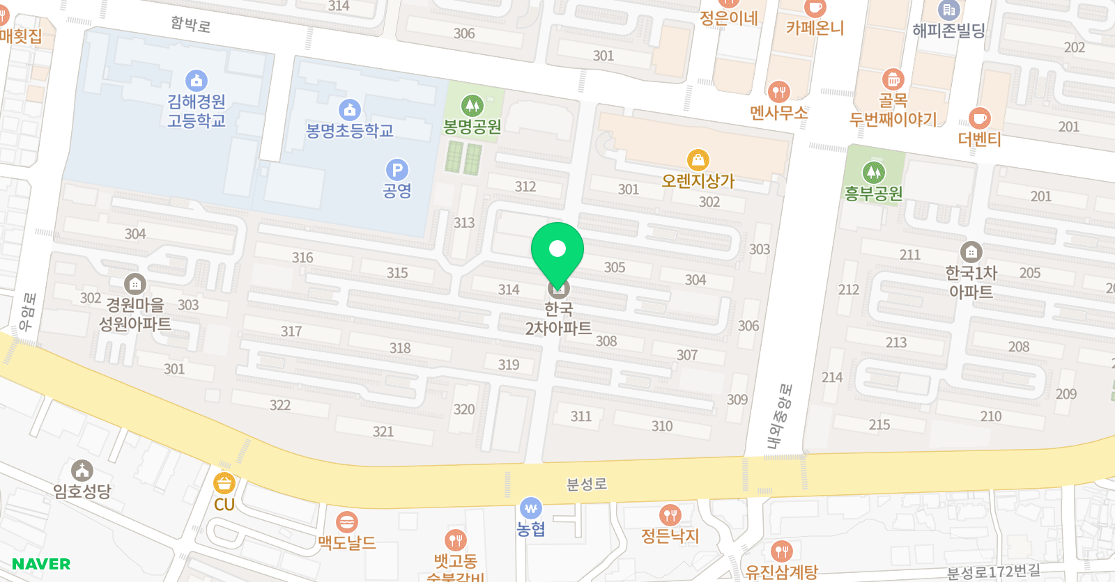 민쌤 수학 위치