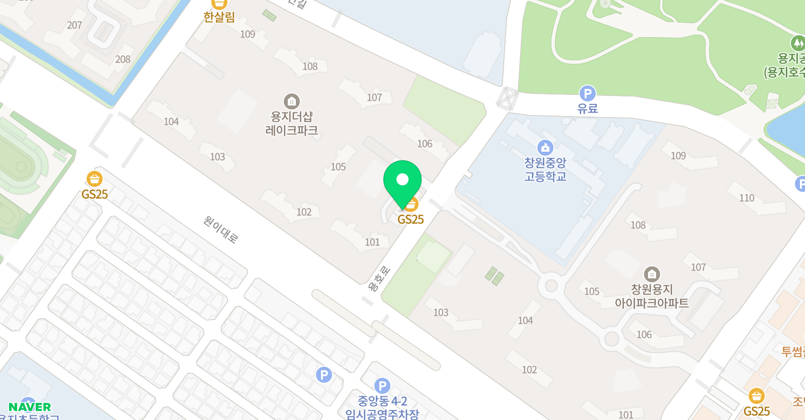 플라톤 독서토론논술교습소 용지더샵레이크파크 위치