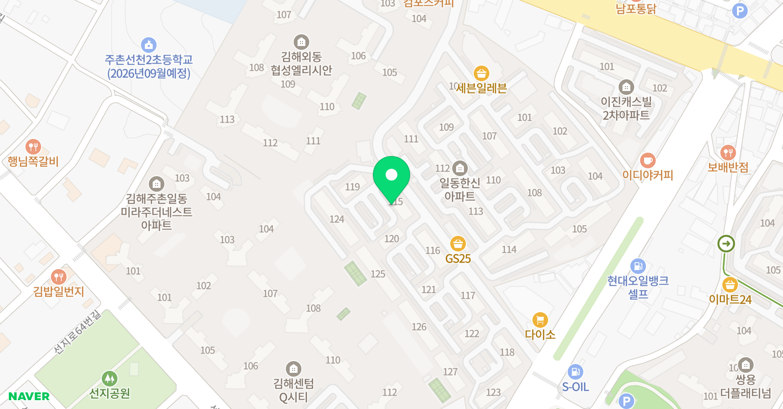 아소비 아소비김해일동한신점 위치
