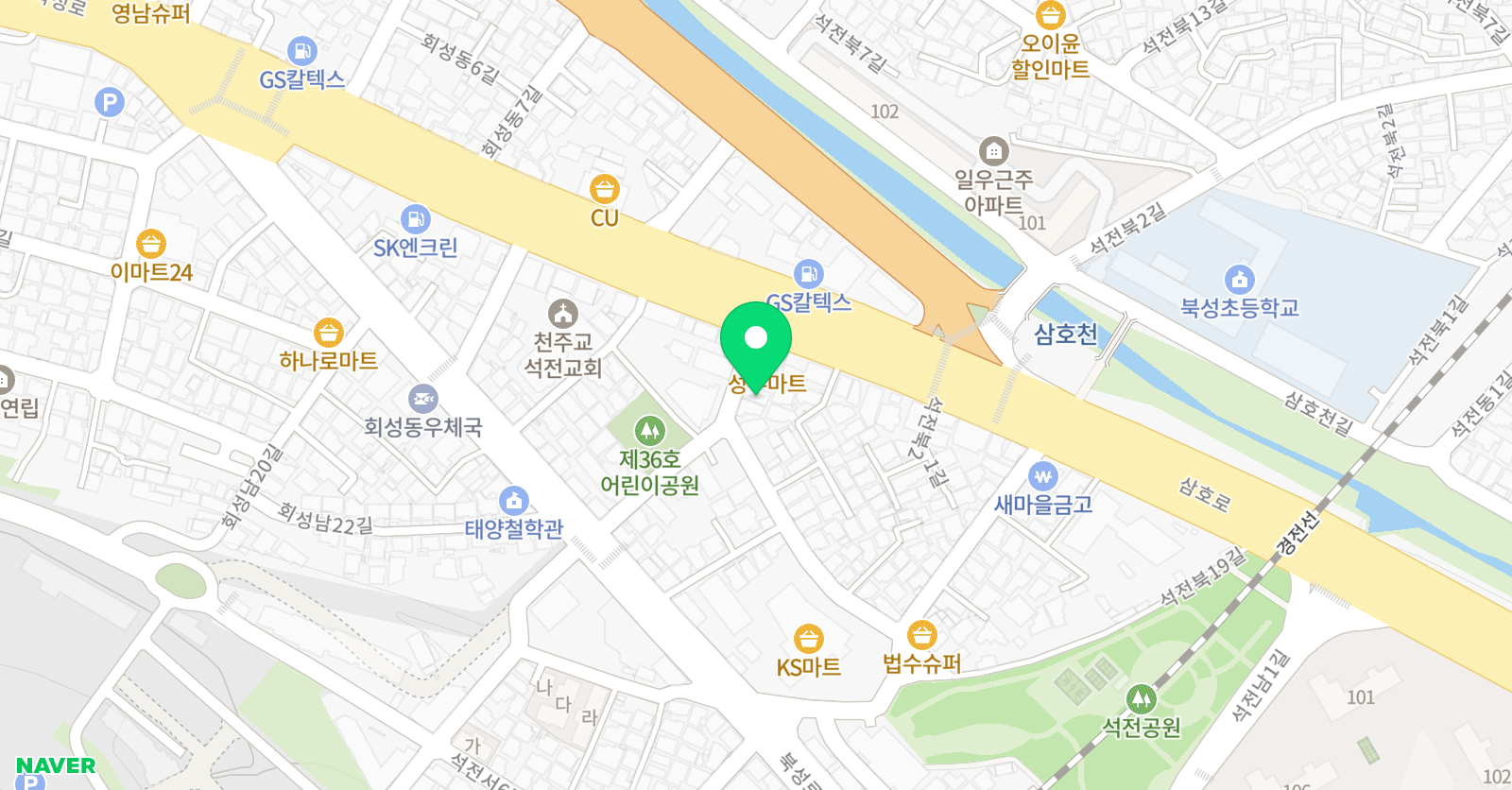 필 아트미술 마산석전교육센터 위치