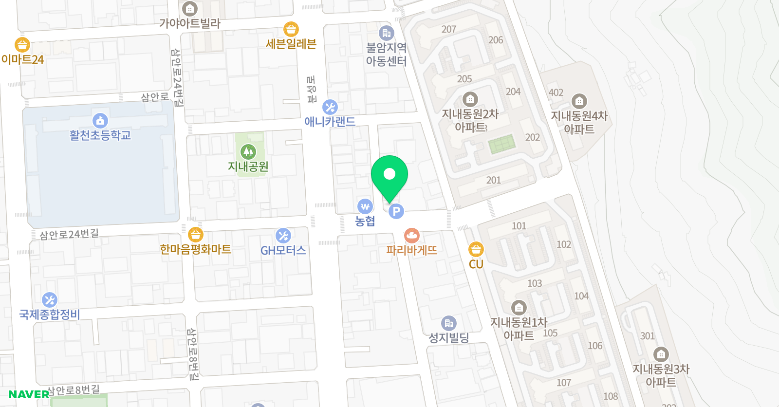 에이블 어학원 위치