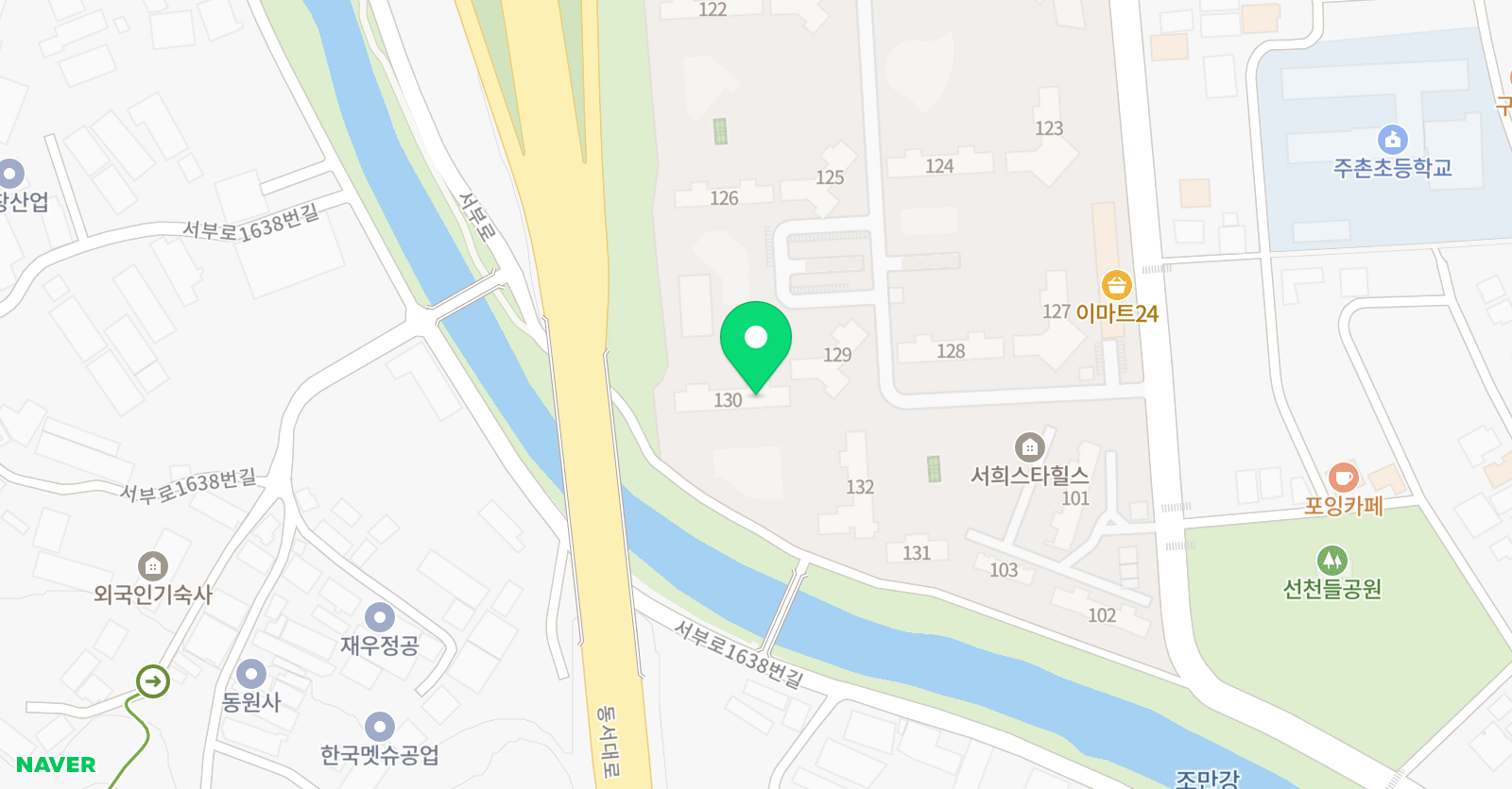 아소비 김해주촌센텀제니스2점 위치