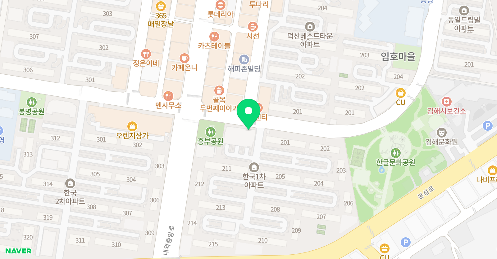 우리들 태권도장 위치