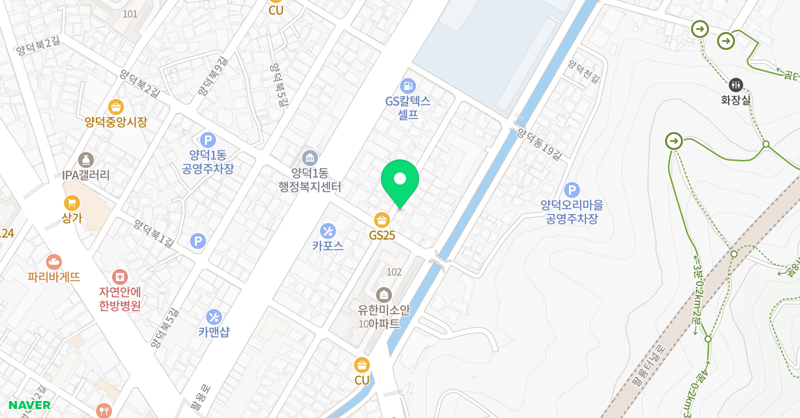 윤선생 우리집앞 영어교실 양덕미소안캠퍼스 위치
