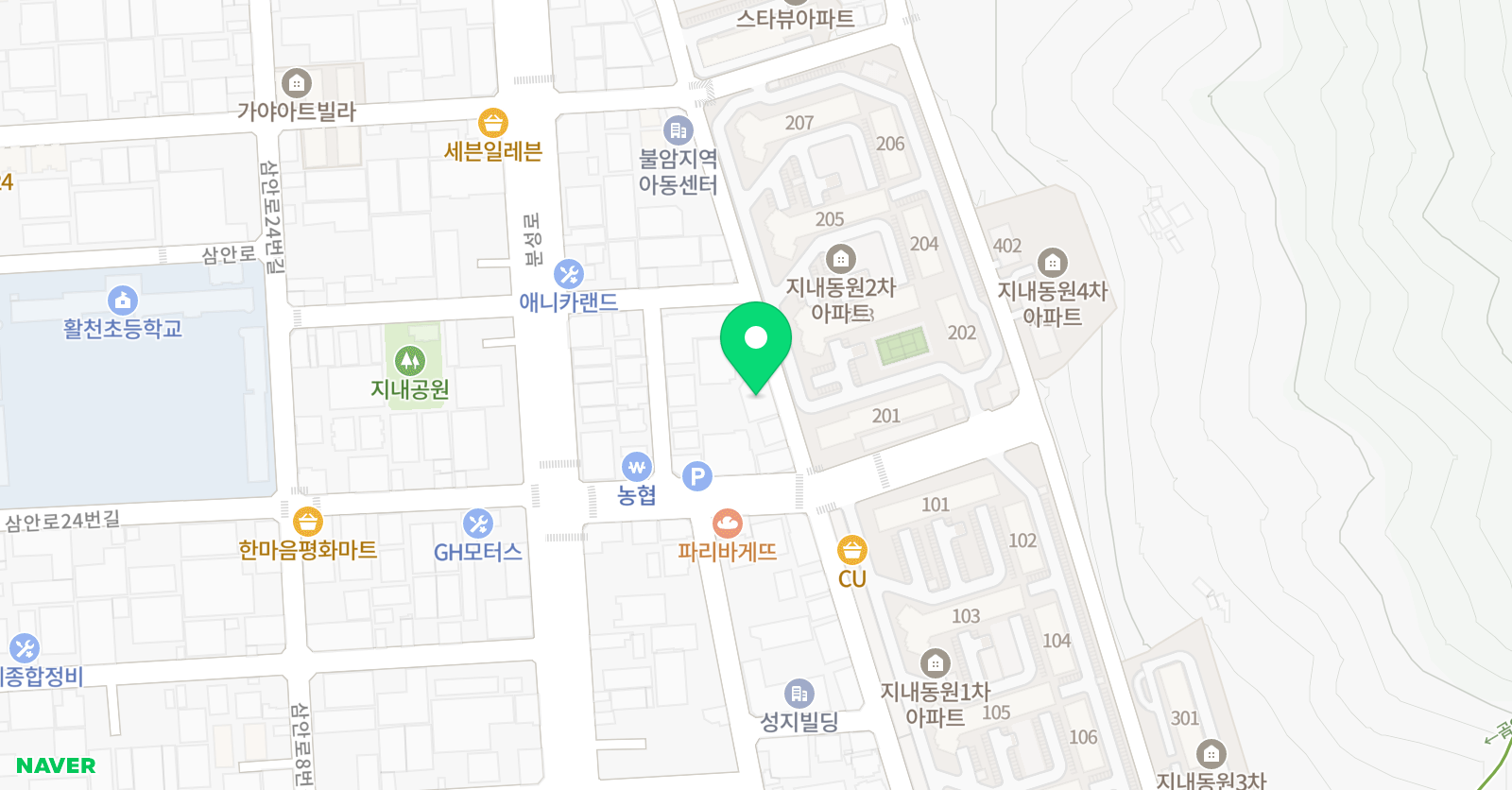 동원 태권스쿨 위치