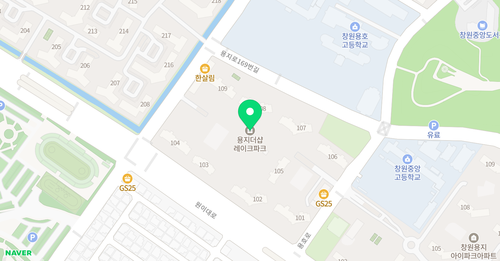 삼성영어셀레나 창원용호교실 위치