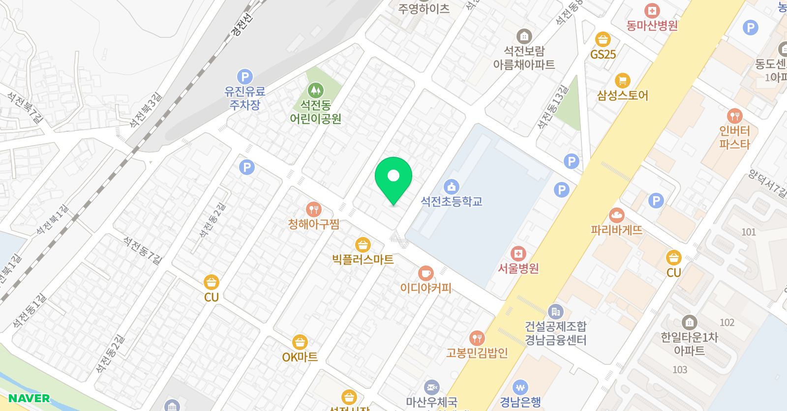 피아노플러스 오선음악학원 위치