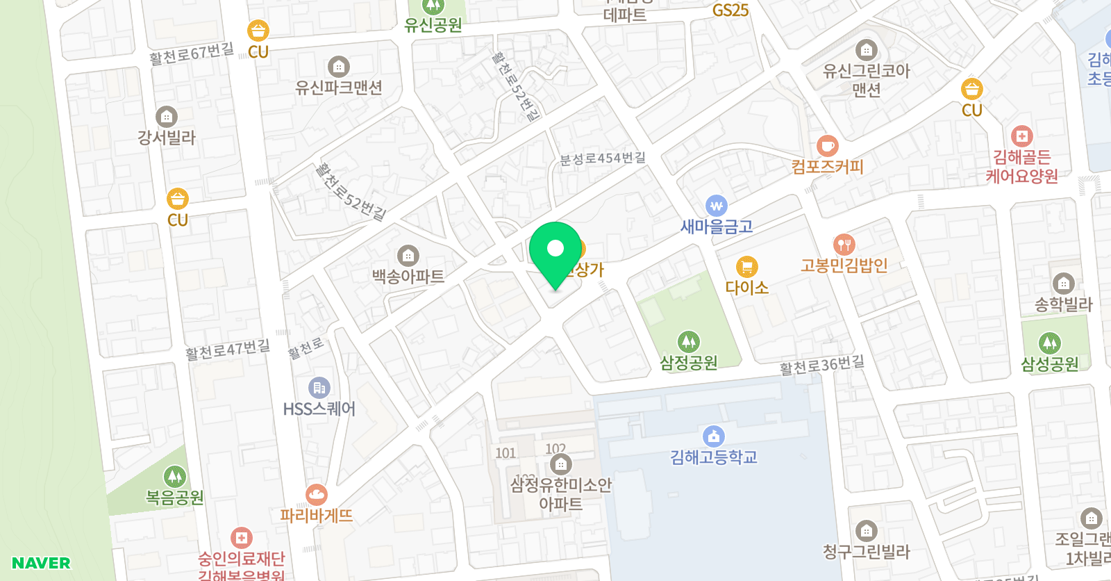 히어로즈 태권도장 위치