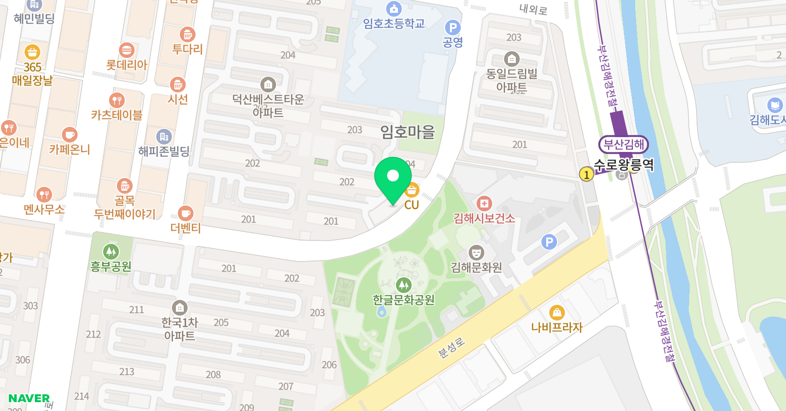 TED 코칭영어교습소 위치