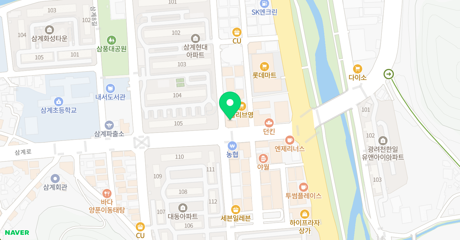 하이스트 영수학원 위치