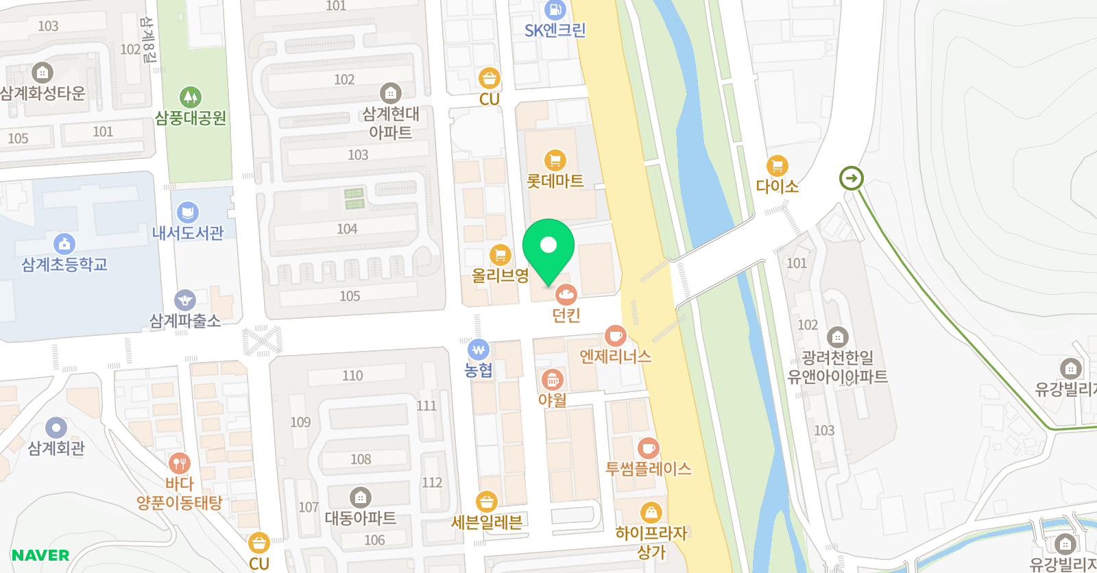 초중고 수학전문 알파 위치