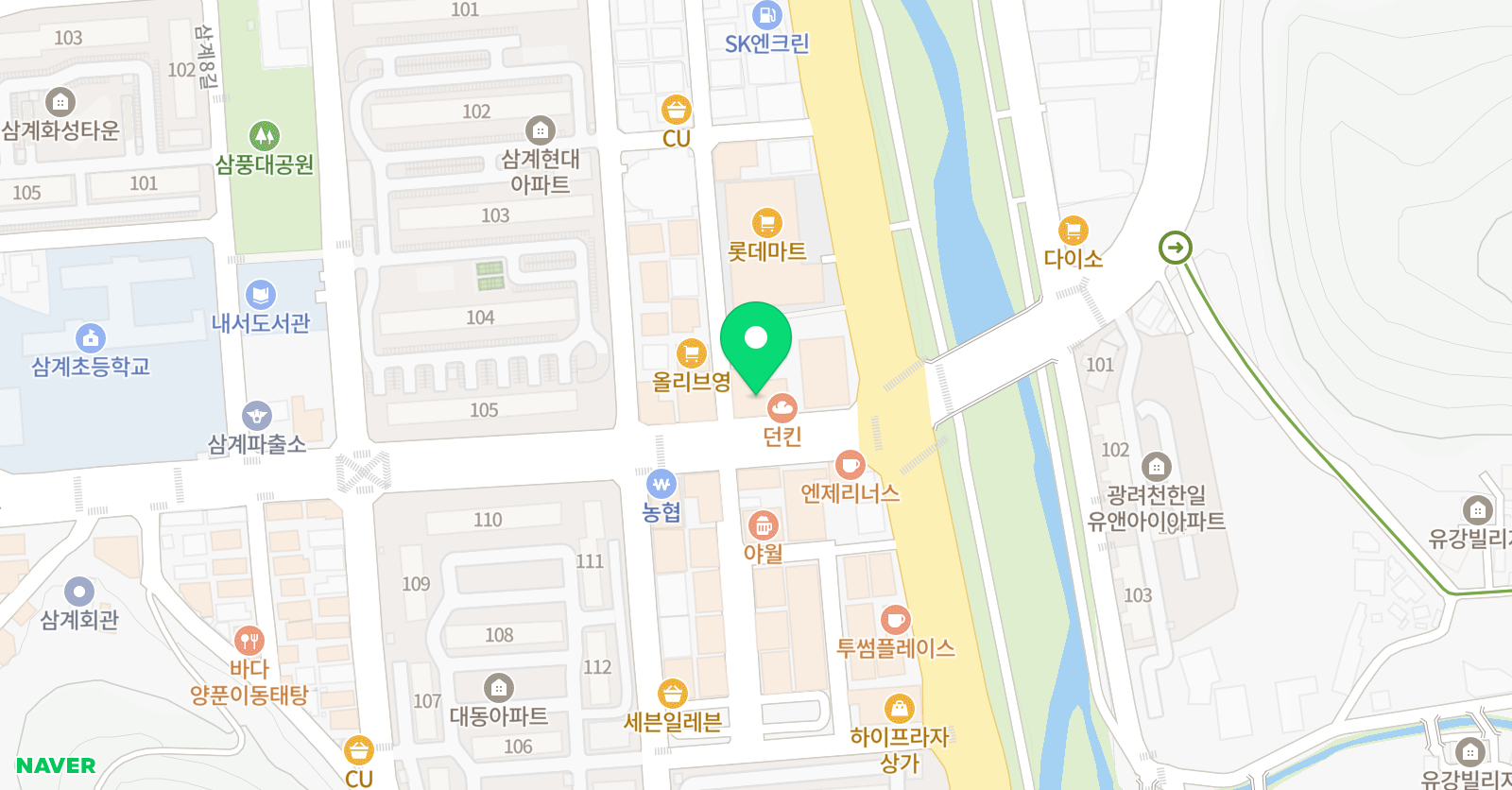 라엘피아노스튜디오 음악교습소 위치