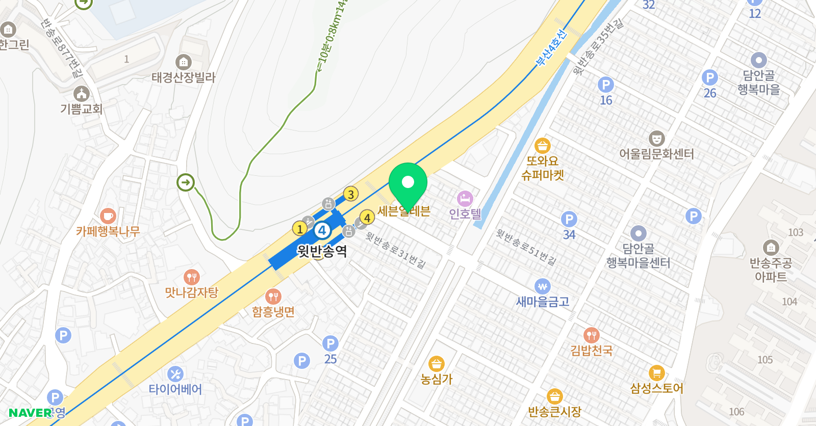 쎈 수학러닝센터 위치