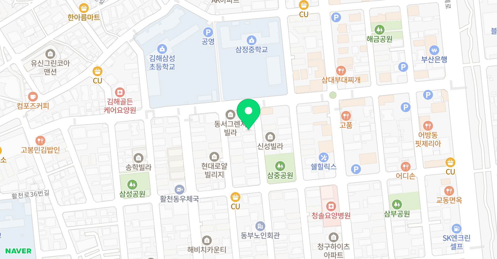 엠베스트 SE 닥터 수학학원 위치