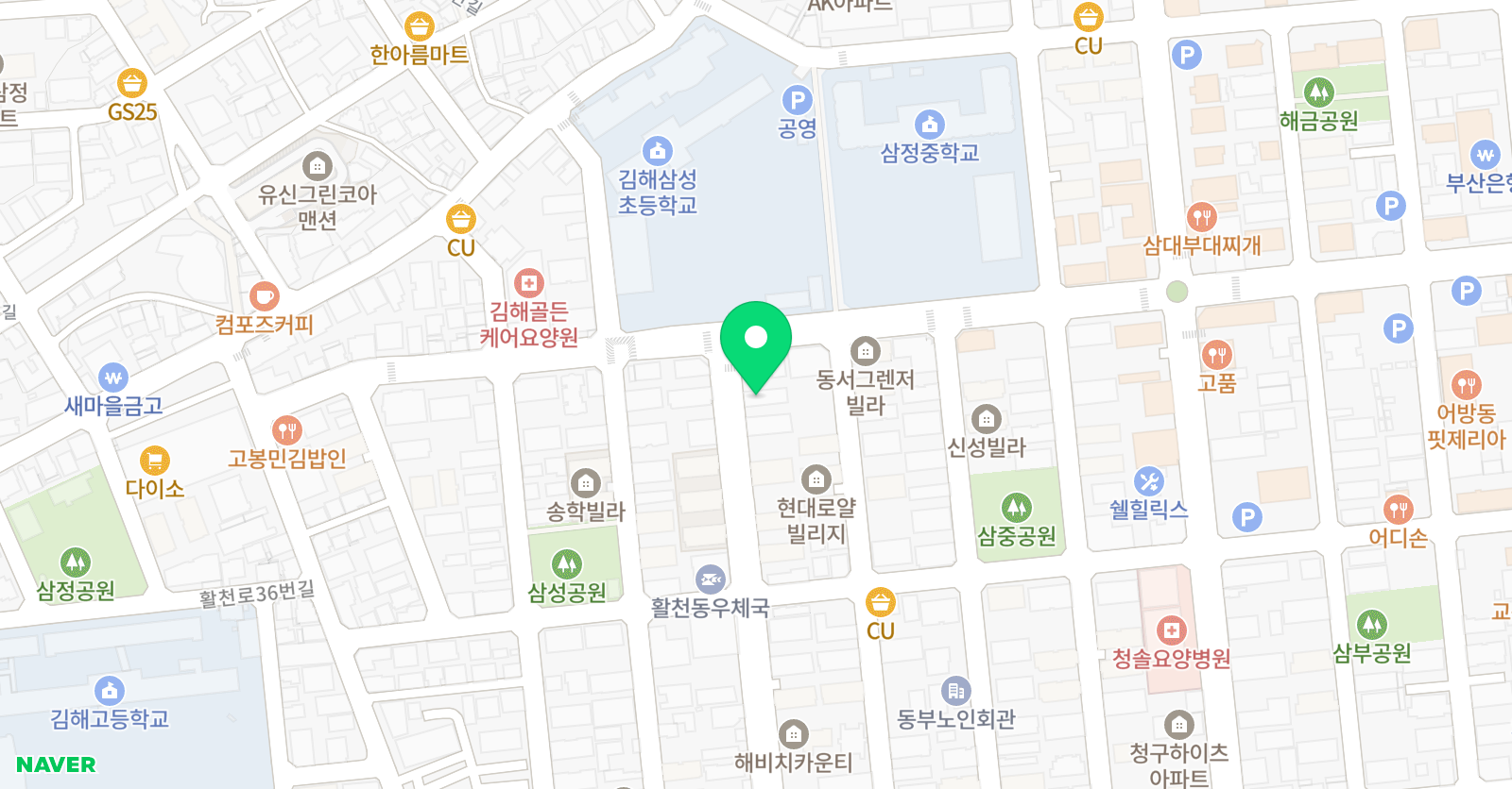 사랑나무 음악전문학원 위치