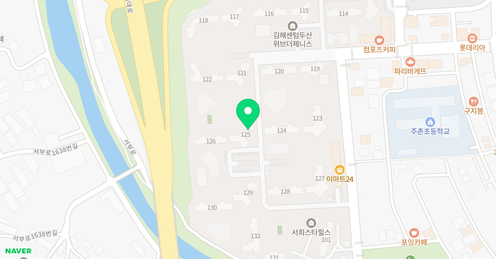 서현 진주산교실 위치