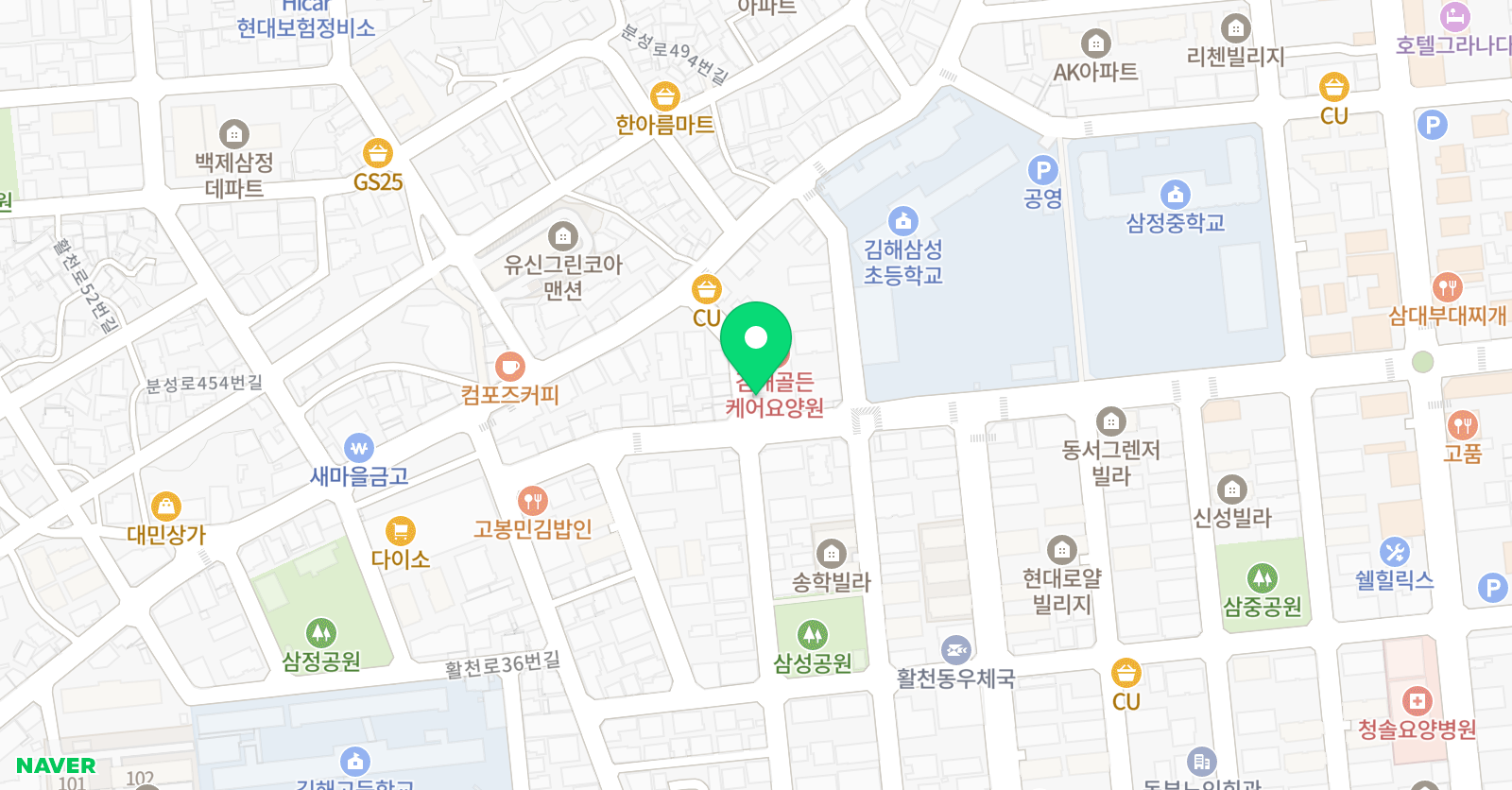 서준 학원 위치