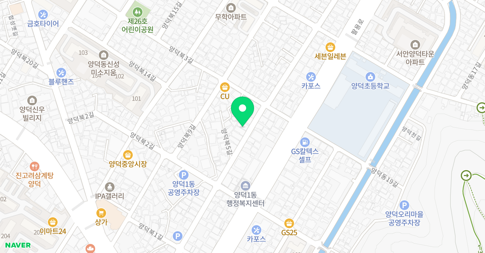 에쉴리즈 영어교습소 위치