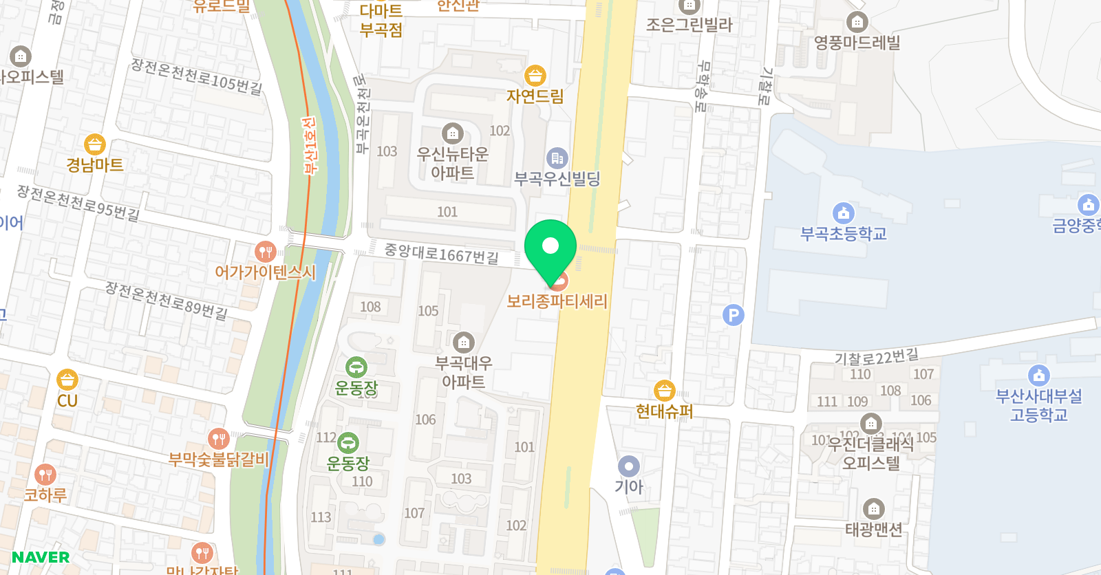정인학원 위치