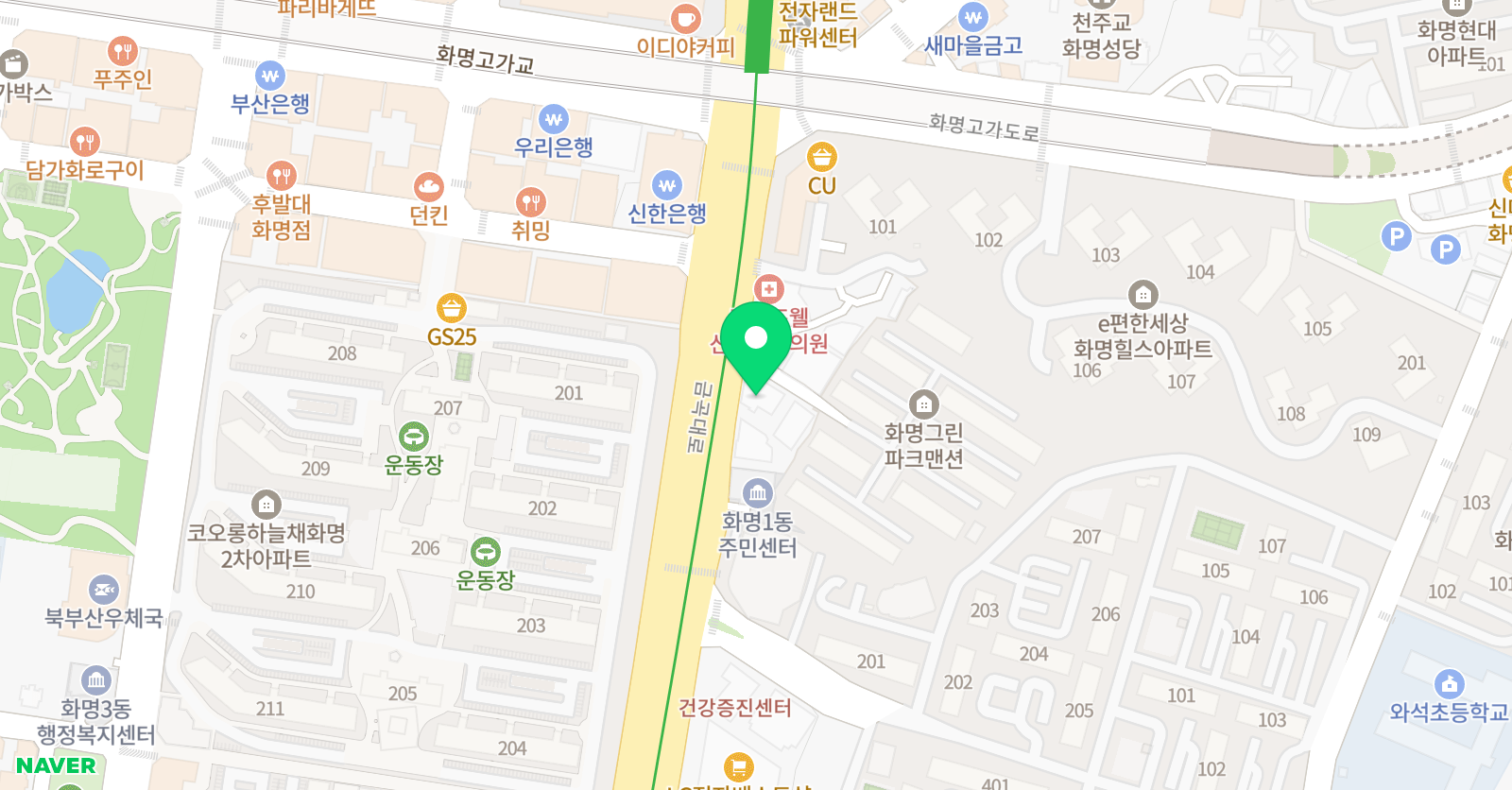 해동검도 북부산 위치