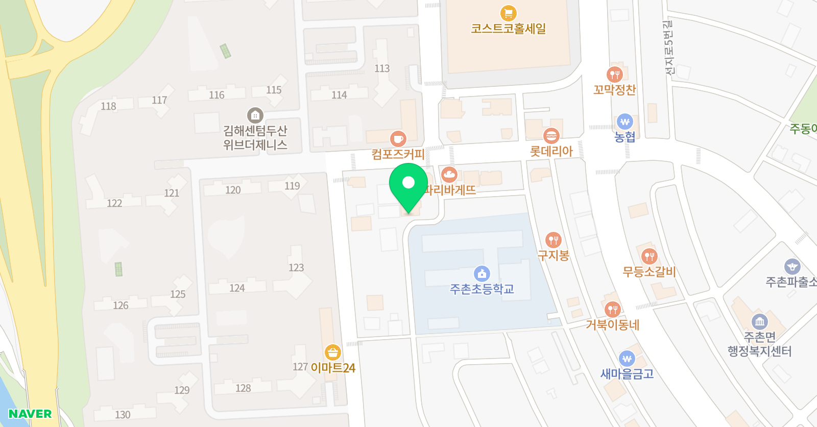계명대튼튼 태권도장 위치