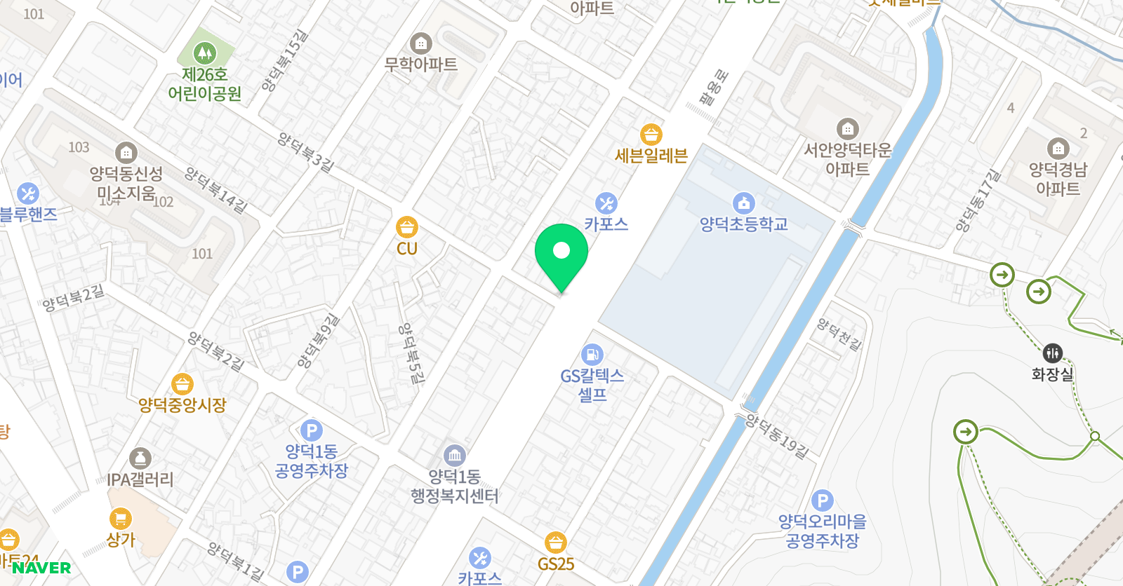 더봄 수학교습소 위치