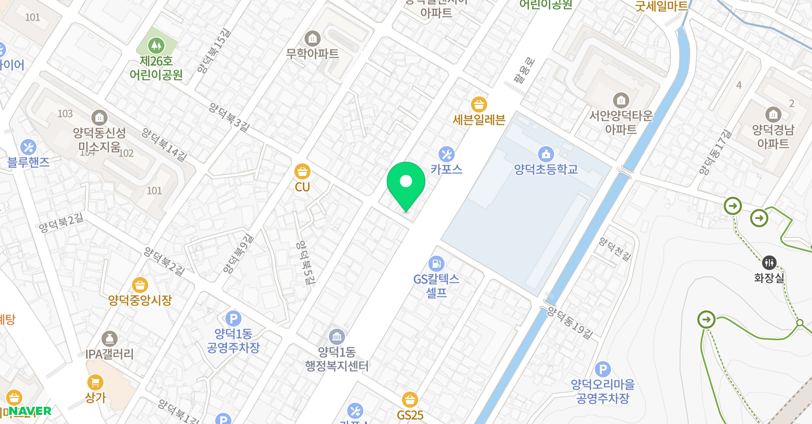 미래엔 수학 양덕학원 위치