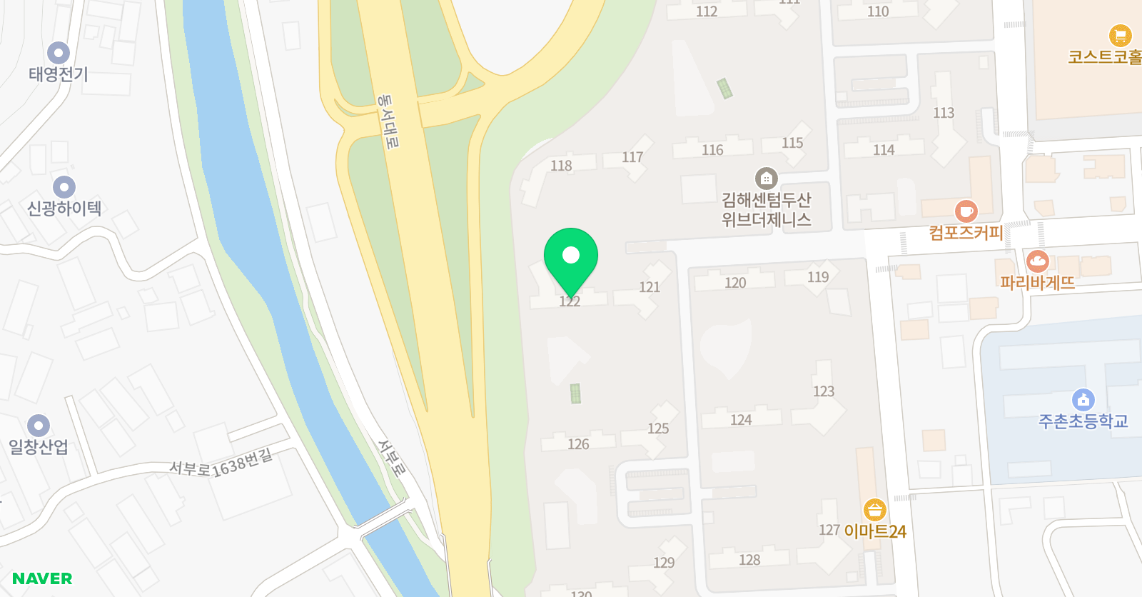 쏭쌤 수학 위치