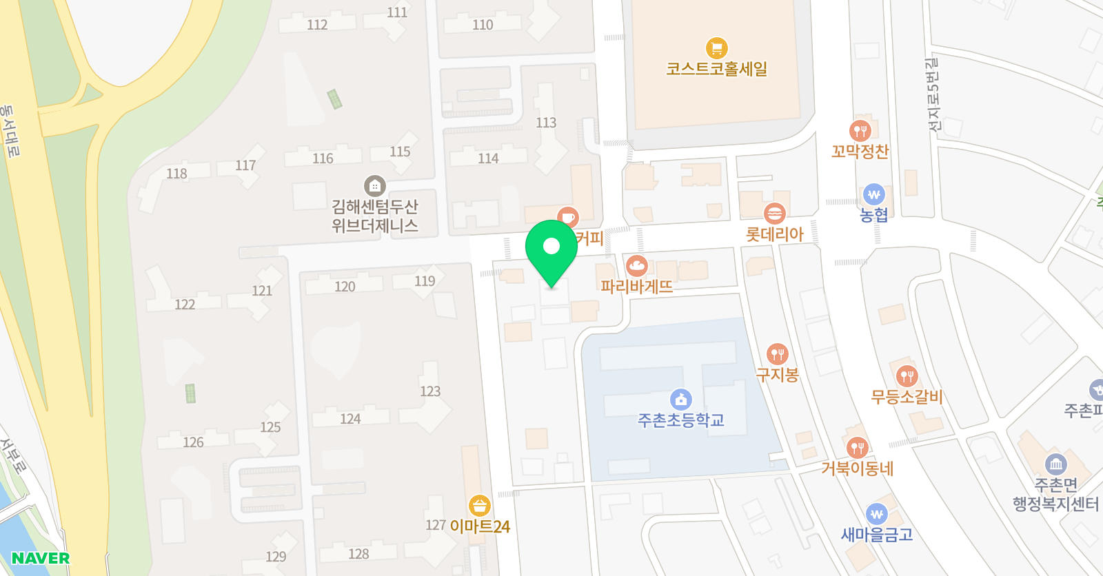 모노스 영수학원 위치