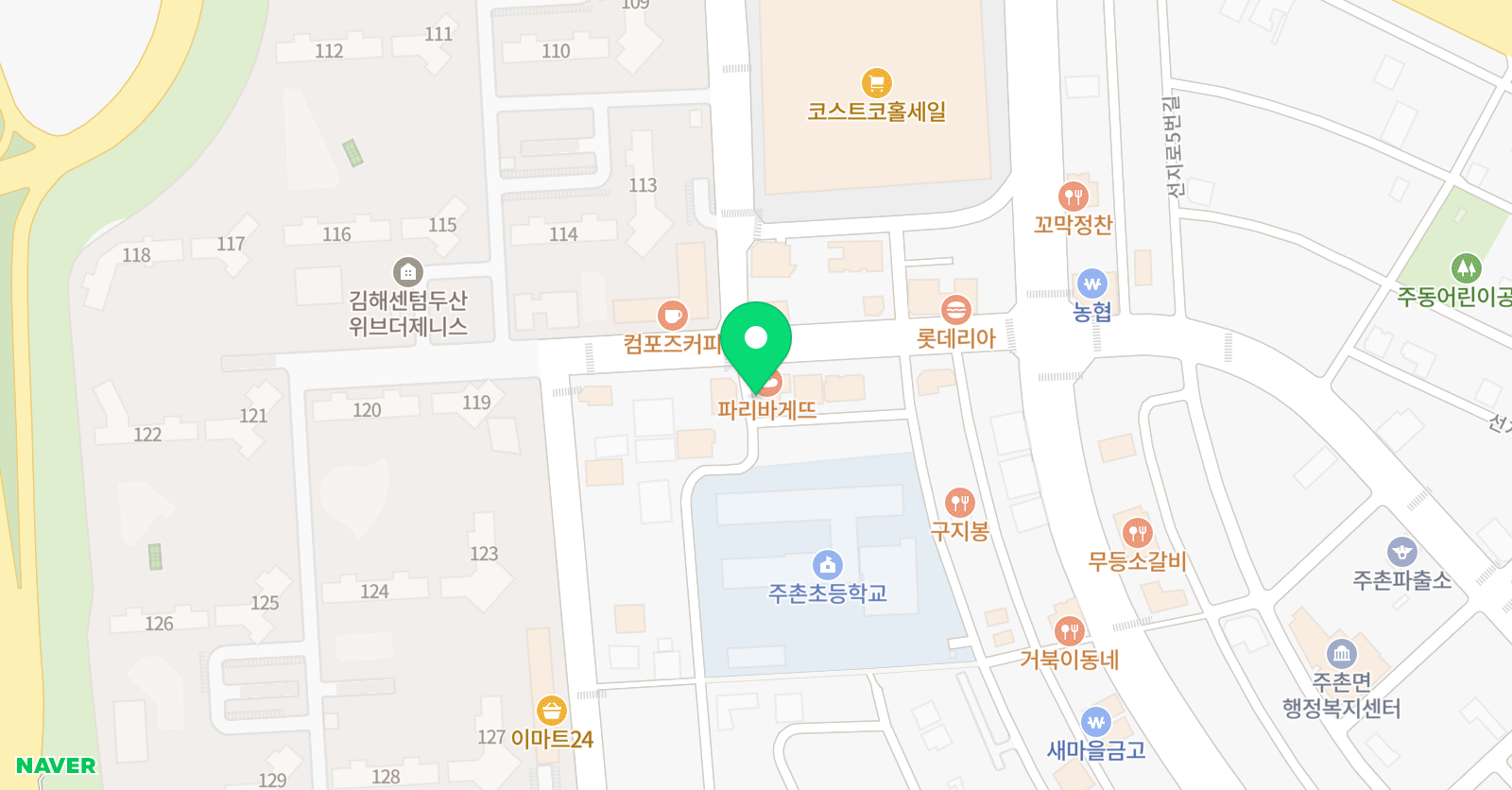 능률주니어랩 김해주촌1교실 위치