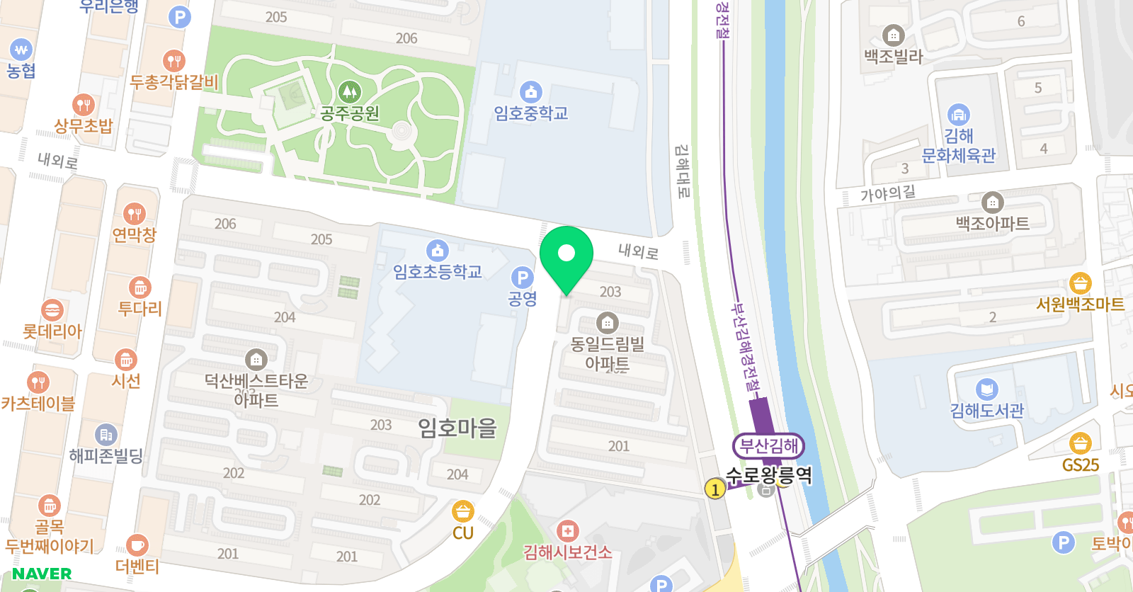 수 음악학원 위치