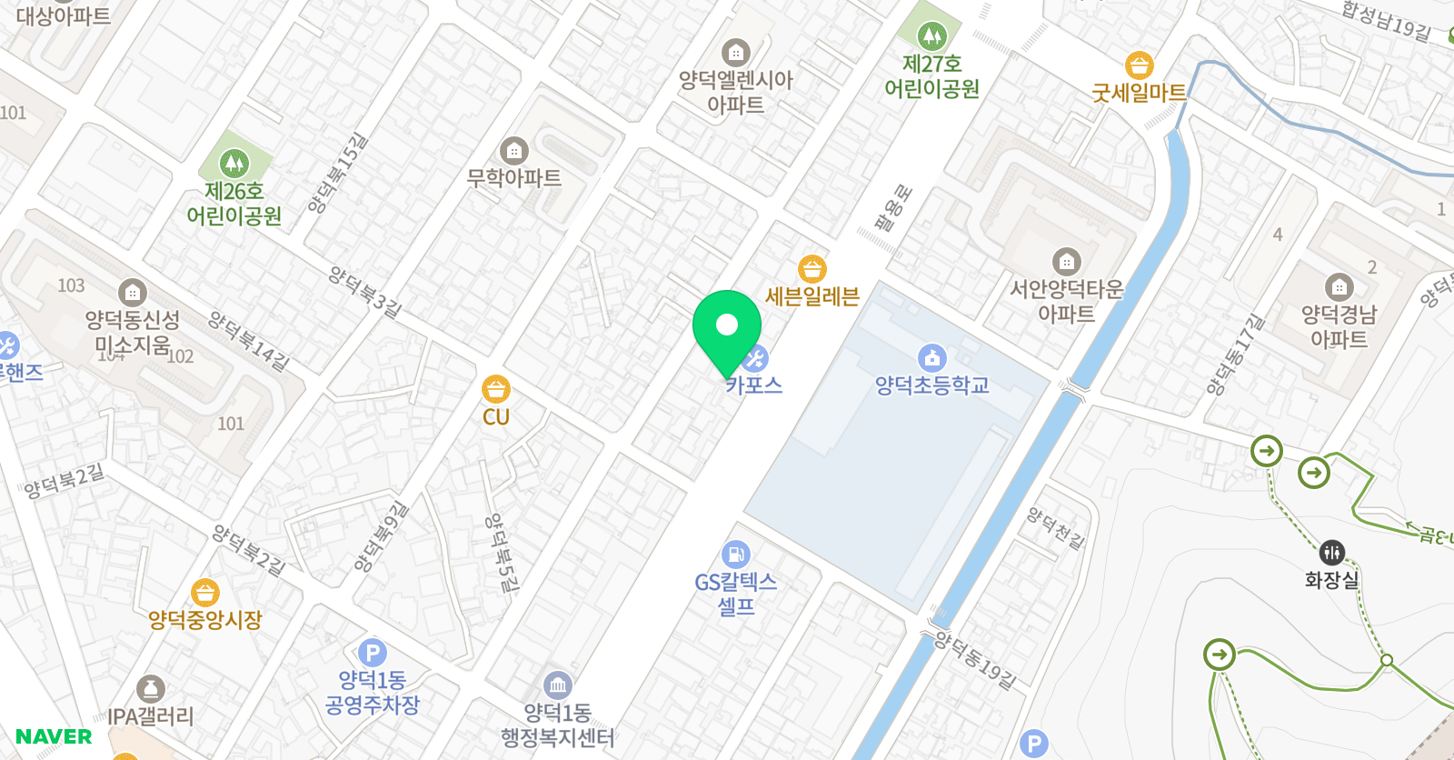 탑 학원 위치