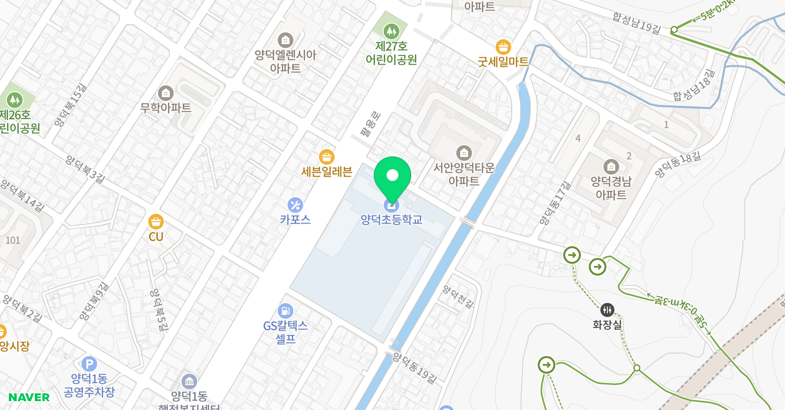 창원YD 주니어베이스볼클럽 위치