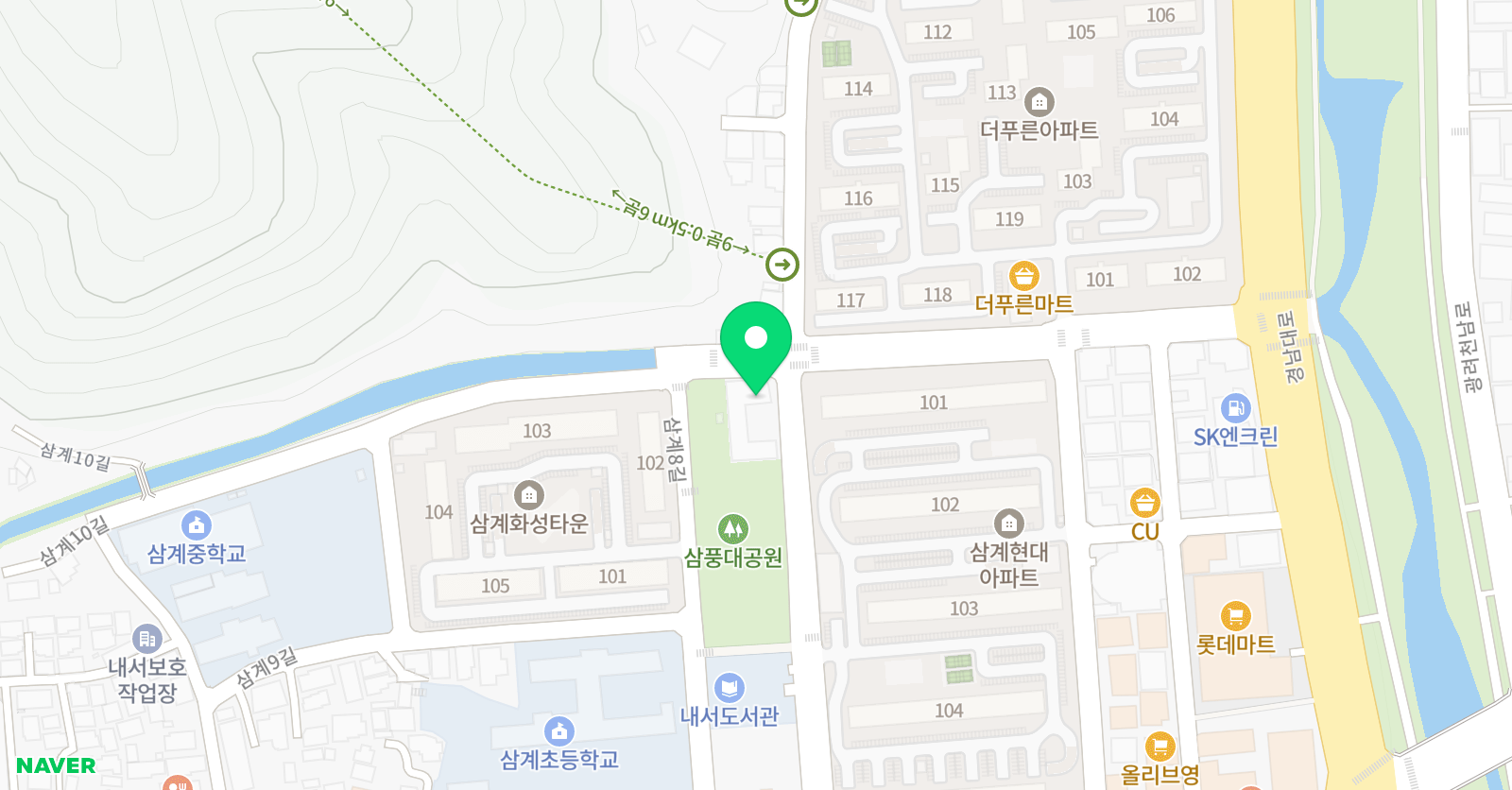 대치동GP 어학원 대치점 위치