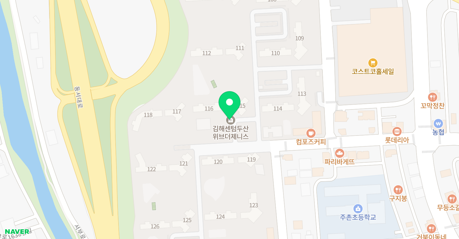 뮤엠 영어 두산센텀제니스NEST 위치