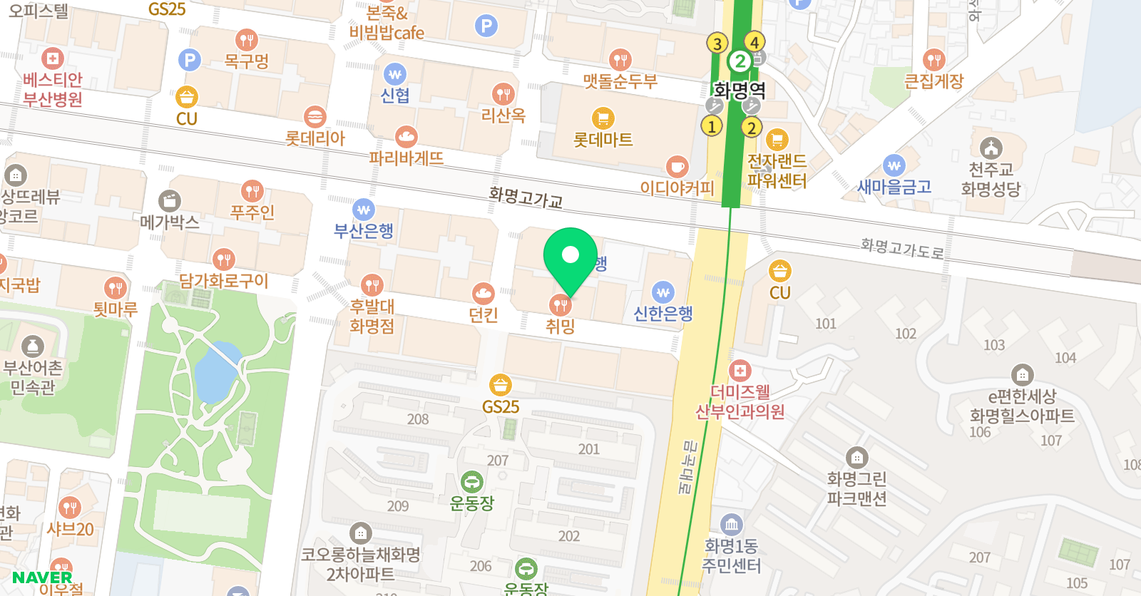 미쁨 수학교습소 위치
