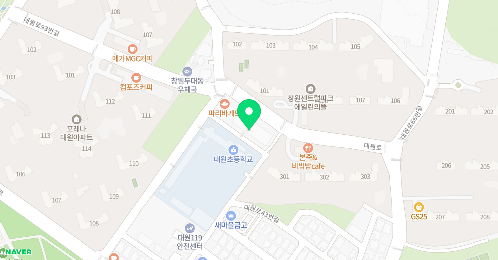 더나은 수학학원 위치