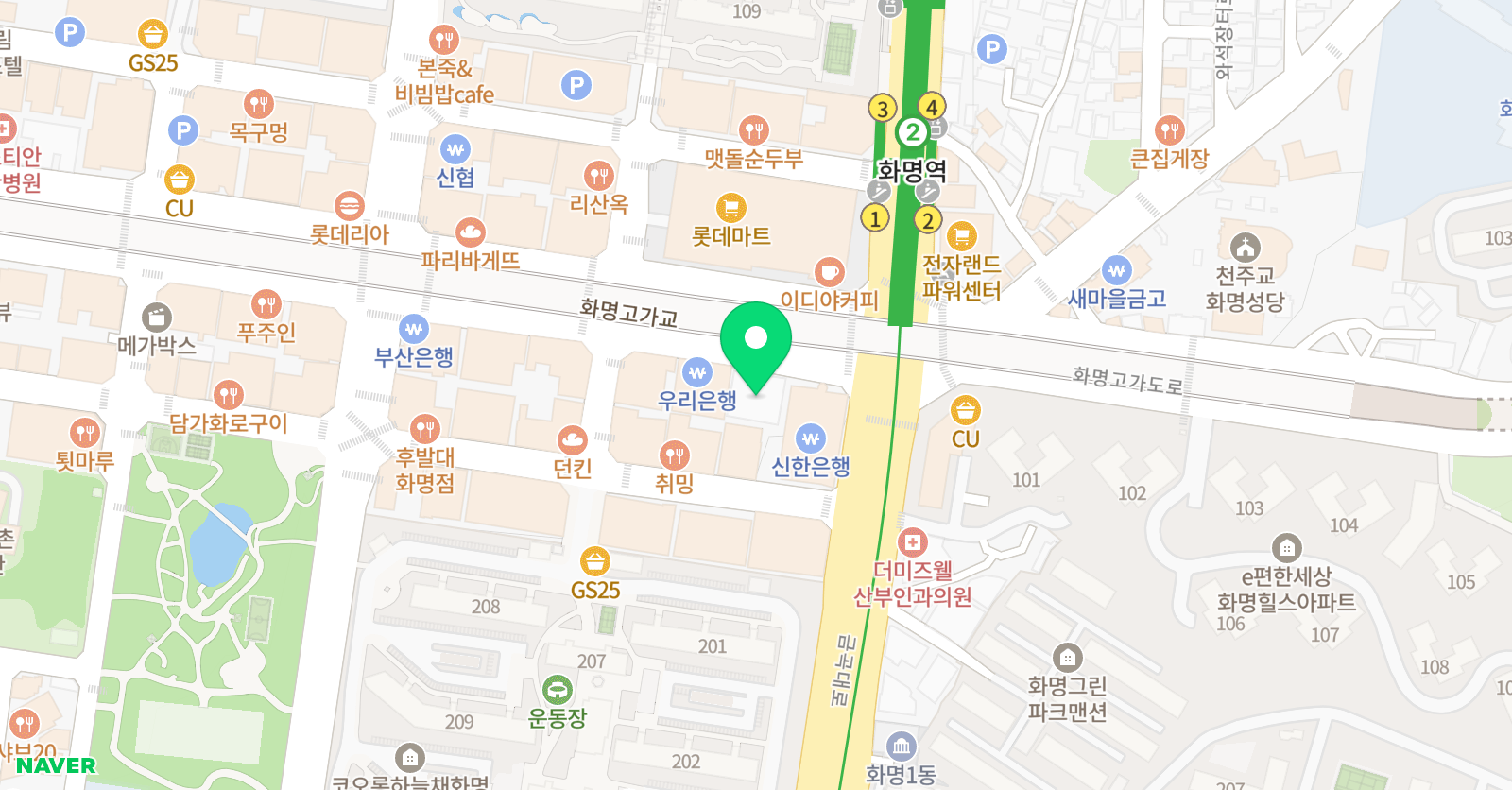 MCI 어학원 위치