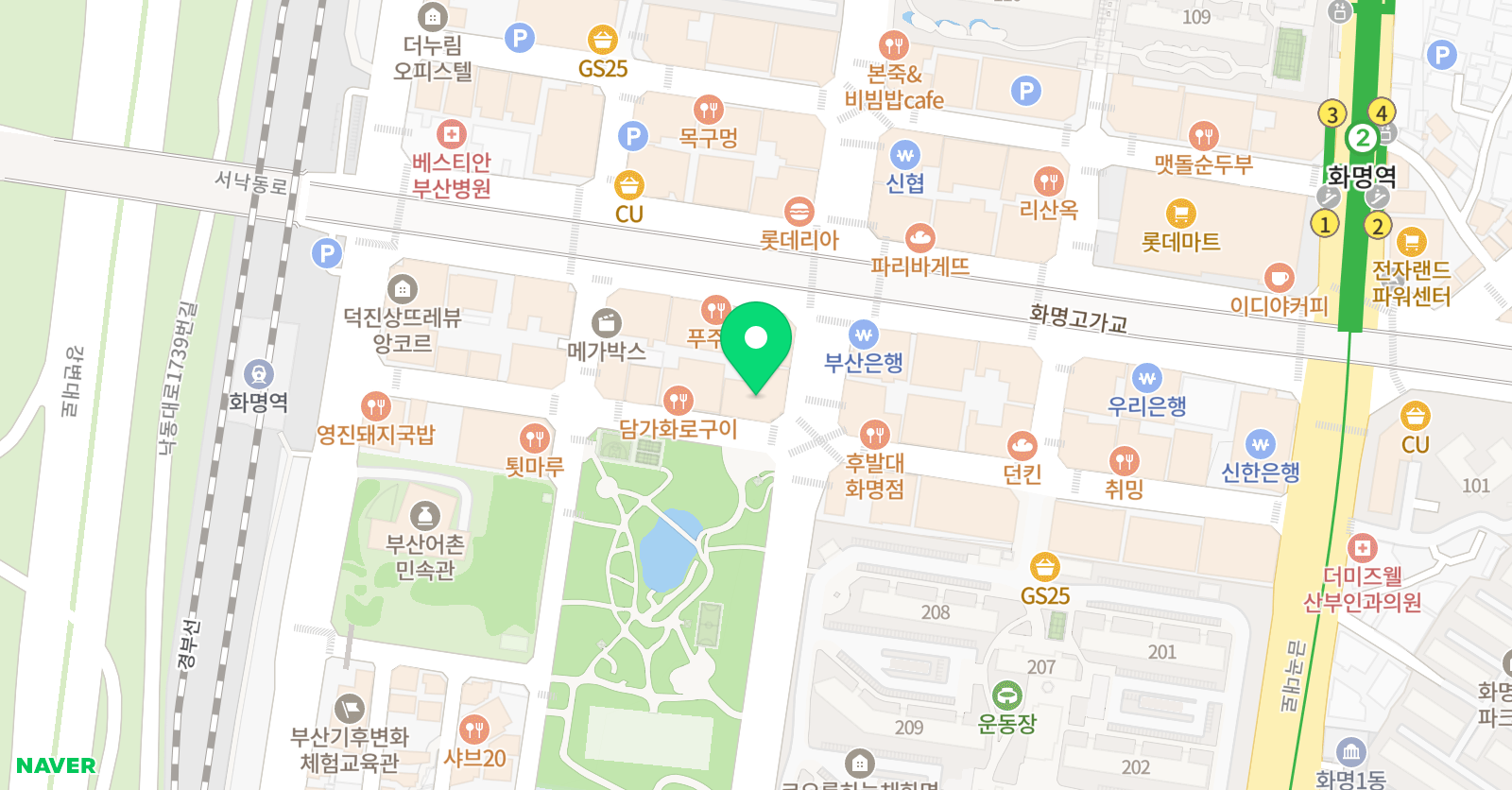 필즈 수학전문학원 위치