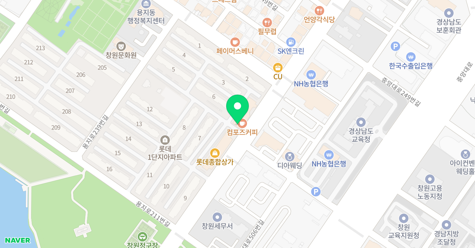 스마트해법 수학영어 다산학원 위치