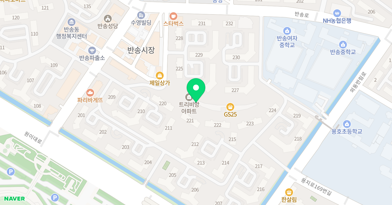 빨간펜 수학의달인 창원트리비앙점 위치