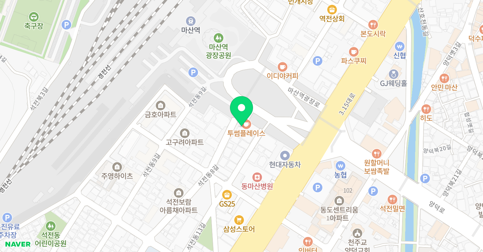 FC스퀘어 유소년 축구 아카데미 2호점 위치