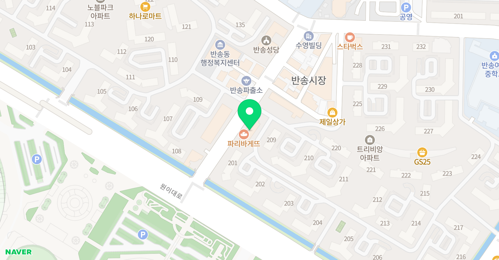 베리타스 수학과학학원 위치