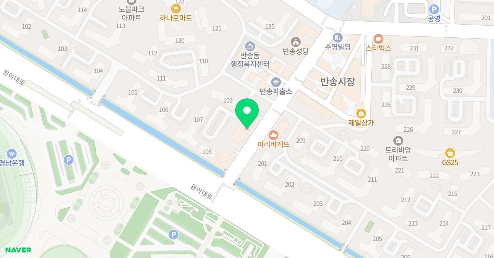 비상한 수학국어학원 위치